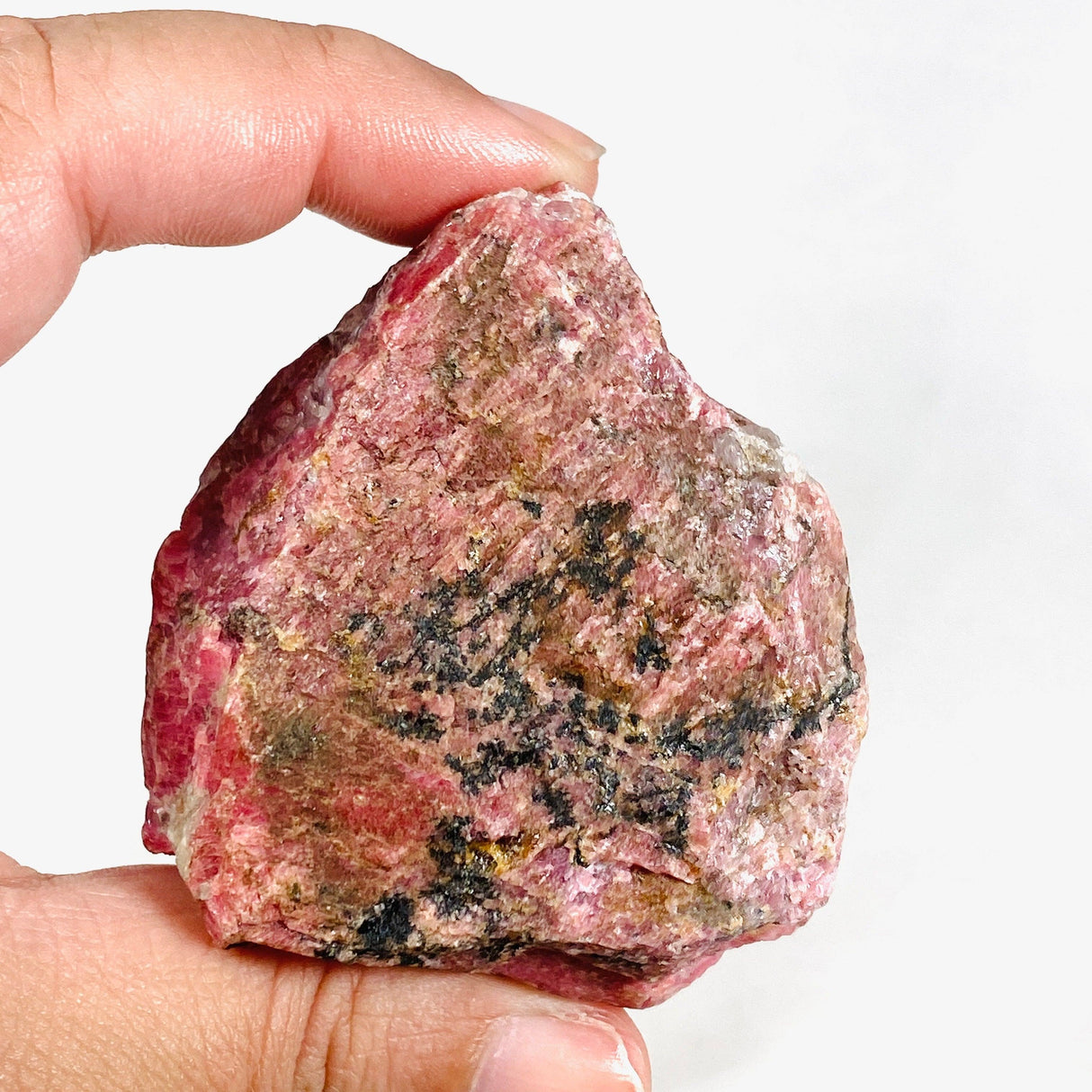 Rhodonite Raw Crystal CR3629 - Nature's Magick