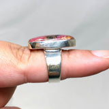 Rhodonite Rectangle Ring Size 7 KRGJ3210 - Nature's Magick