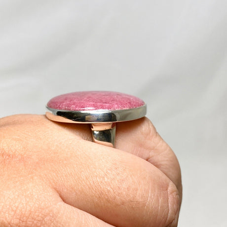 Rhodonite Round Ring Size 11 KRGJ3207 - Nature's Magick