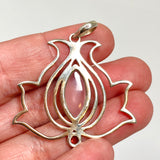 Rose Quartz and Garnet Multi-stone Decorative Pendant PPGJ1185