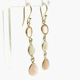 Rose Quartz and Moonstone Multi-stone Earrings F191