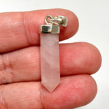 Rose Quartz Capped Point Pendant PPGJ1239