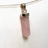 Rose Quartz Capped Point Pendant PPGJ1239