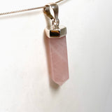Rose Quartz Capped Point Pendant PPGJ1239