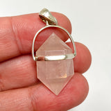 Rose Quartz Double Point Pendant PPGJ1235