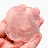 Rose Quartz Flower Carving RQFLO-01