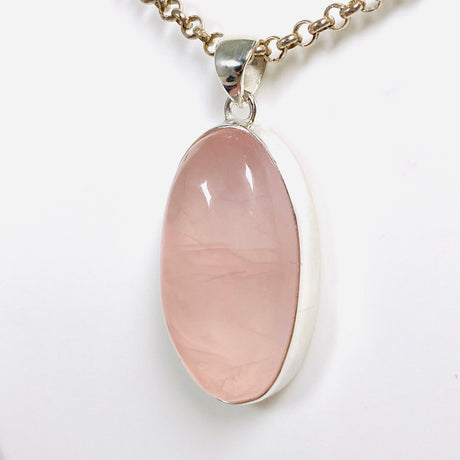 Rose Quartz Oval Pendant KPGJ3986 - Nature's Magick