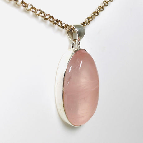 Rose Quartz Oval Pendant KPGJ3986 - Nature's Magick