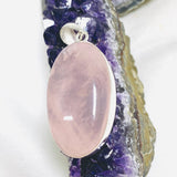 Rose Quartz Oval Pendant KPGJ3987 - Nature's Magick