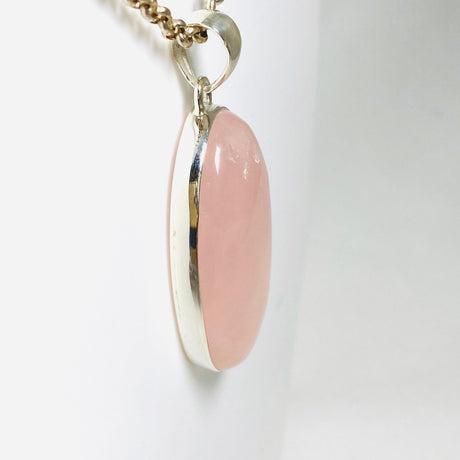 Rose Quartz Oval Pendant KPGJ3987 - Nature's Magick