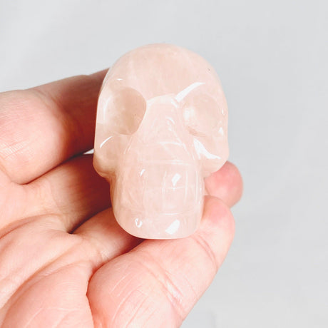 Rose Quartz Skull RQSK-01 - Nature's Magick