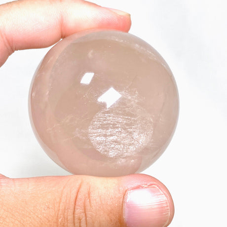 Rose Quartz Sphere RQS-19 - Nature's Magick