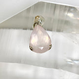 Rose Quartz Teardrop Faceted Pendant PPGJ1309