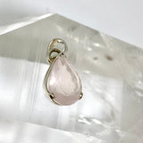 Rose Quartz Teardrop Faceted Pendant PPGJ1309