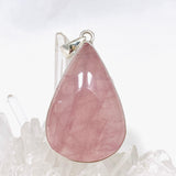 Rose Quartz Teardrop Pendant KPGJ4314 - Nature's Magick