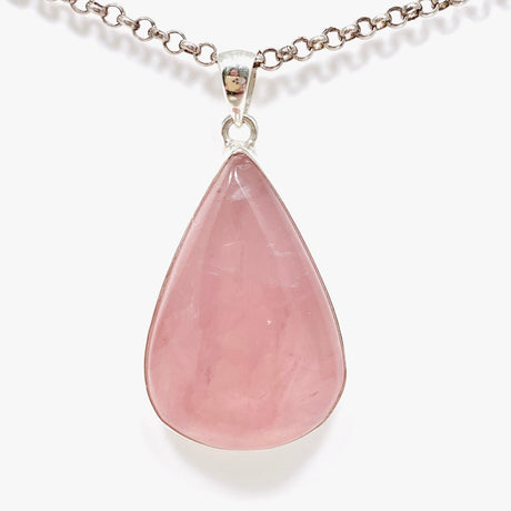 Rose Quartz Teardrop Pendant KPGJ4314 - Nature's Magick