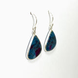 Ruby in Kyanite Triangle Earrings KEGJ1503 - Nature's Magick