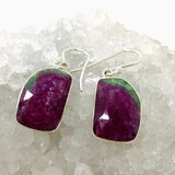 Ruby in Zoisite Freeform Earrings KEGJ1508 - Nature's Magick