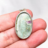 Ruby in Zoisite Oval Pendant KPGJ4500 - Nature's Magick