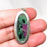 Ruby in Zoisite Oval Pendant KPGJ4501 - Nature's Magick