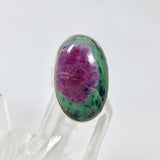 Ruby in Zoisite Oval Ring Size 7 KRGJ2441 - Nature's Magick