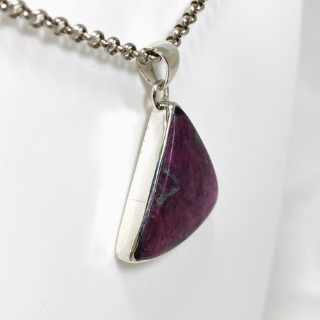 Ruby in Zoisite Triangle Pendant KPGJ4505 - Nature's Magick