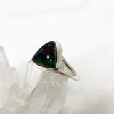 Ruby in Zoisite Triangle Split Band Ring Size 6 KRGJ3254 - Nature's Magick