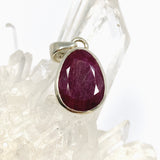 Ruby (India) Freeform Faceted Pendant PPGJ1211