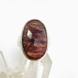 Ruby Sapphire Oval Faceted Ring Size 7.5 PRGJ988