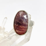 Ruby Sapphire Oval Faceted Ring Size 7.5 PRGJ988