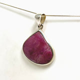 Ruby Teardrop Faceted Pendant PPGJ1212