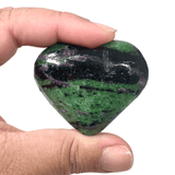 Ruby Zoisite Heart RZH-01 - Nature's Magick