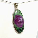 Ruby Zoisite Oval Cabochon Pendant PPGJ1217