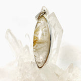 Rutilated Quartz Marquise Cabochon Pendant PPGJ837