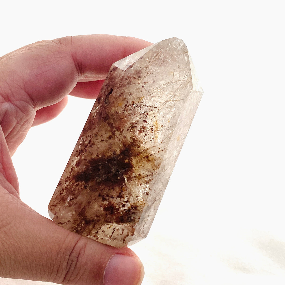 Rutilated Quartz Point RTQP-01