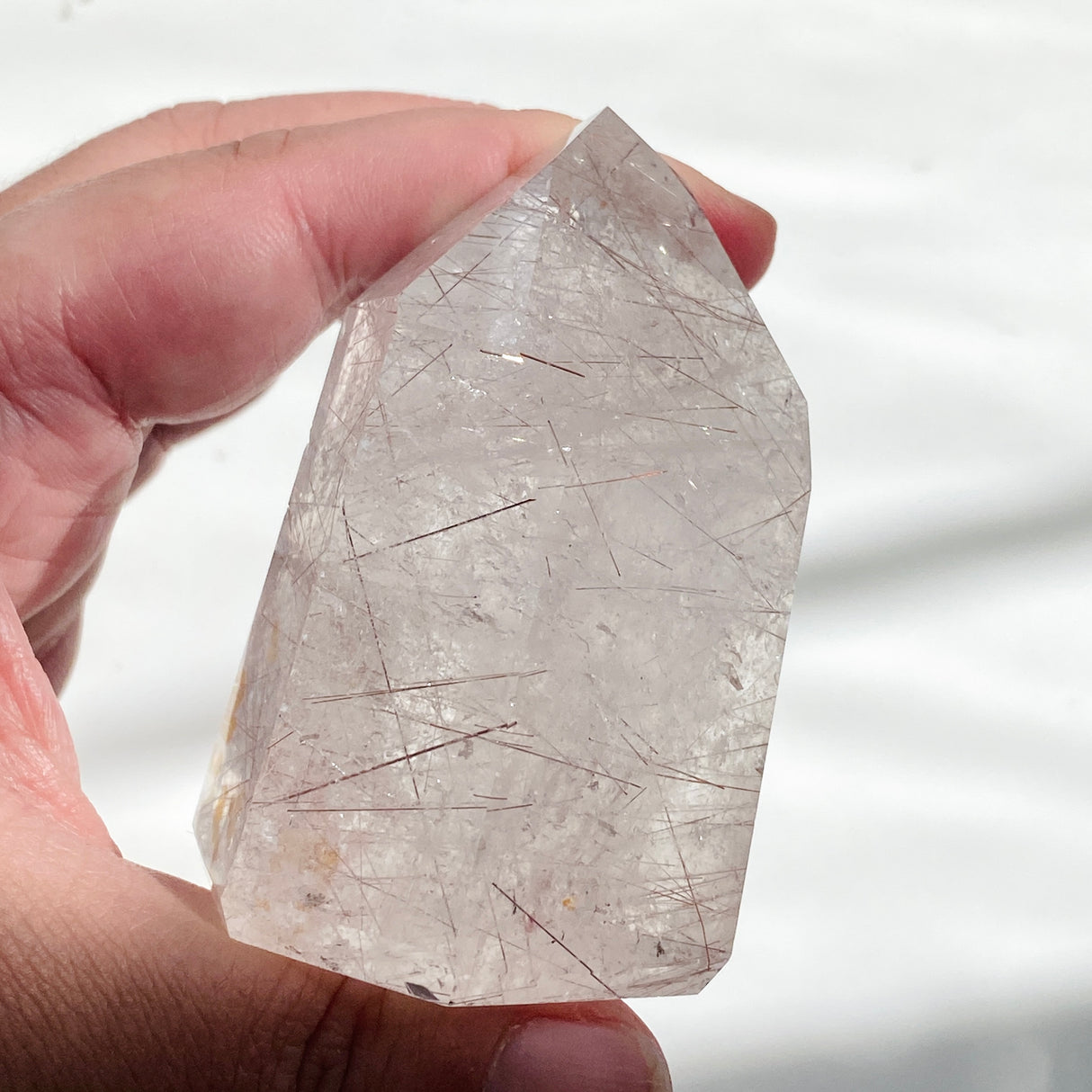 Rutilated Quartz Point RTQP-02