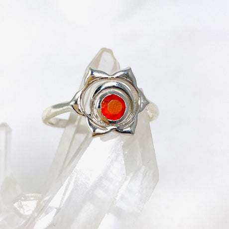 Sacral Chakra Ring with Carnelian - Nature's Magick