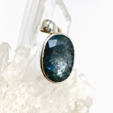 Sapphire Oval Faceted Pendant PPGJ1213