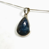 Sapphire Teardrop Faceted Pendant PPGJ1214