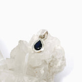 Sapphire Teardrop Faceted Pendant PPGJ1215