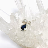 Sapphire Teardrop Faceted Pendant PPGJ1215