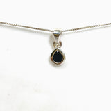 Sapphire Teardrop Faceted Pendant PPGJ1215