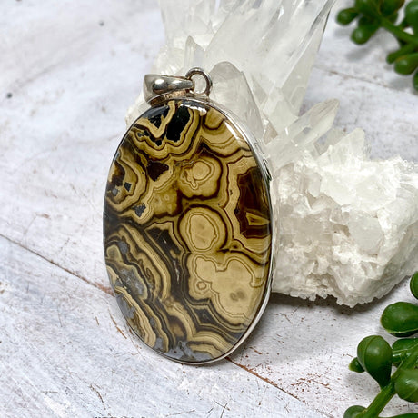 Schalenblende oval pendant KPGJ2195 - Nature's Magick