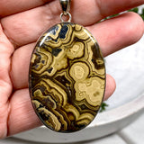 Schalenblende oval pendant KPGJ2195 - Nature's Magick