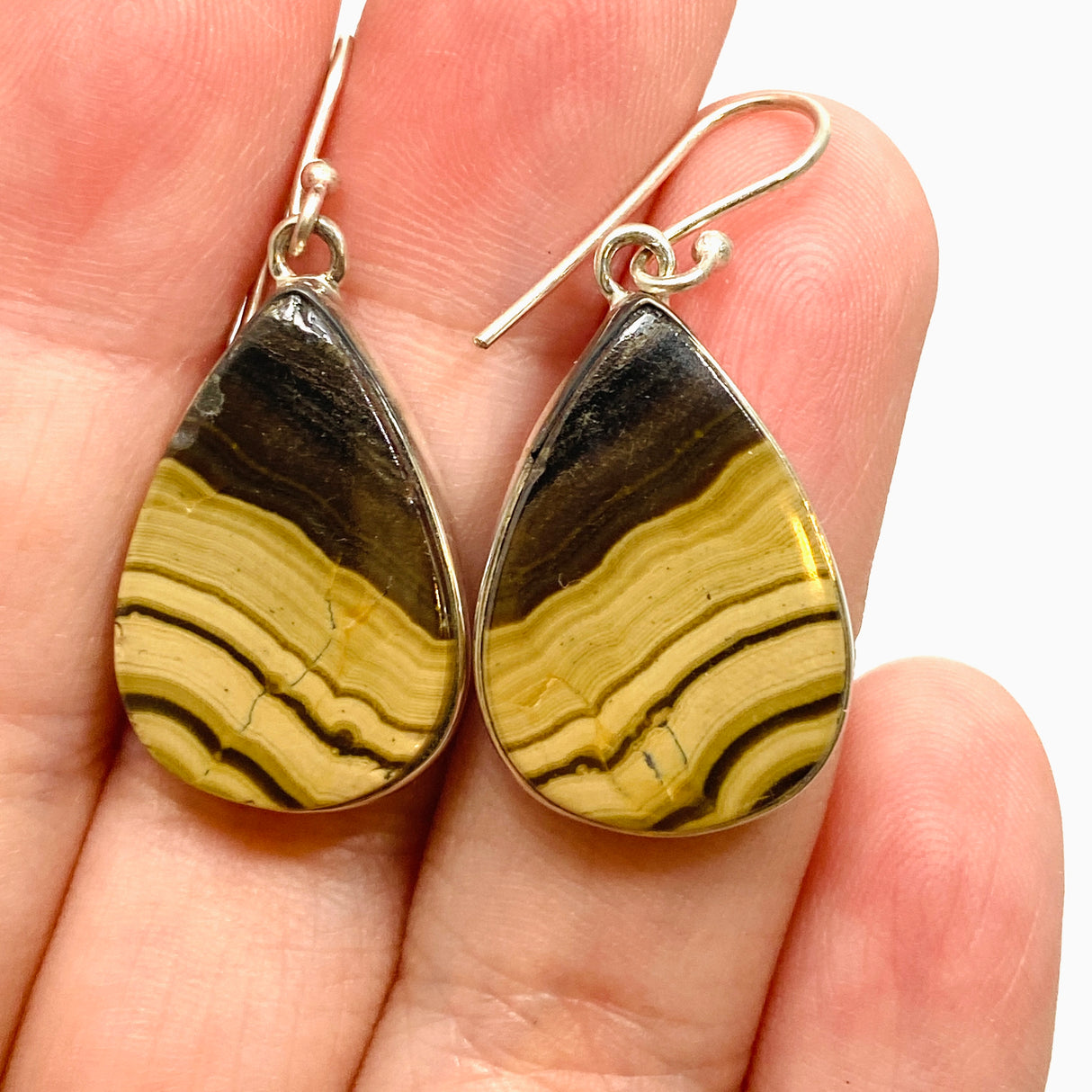 Schalenblende Teardrop Cabochon Earrings KEGJ1561