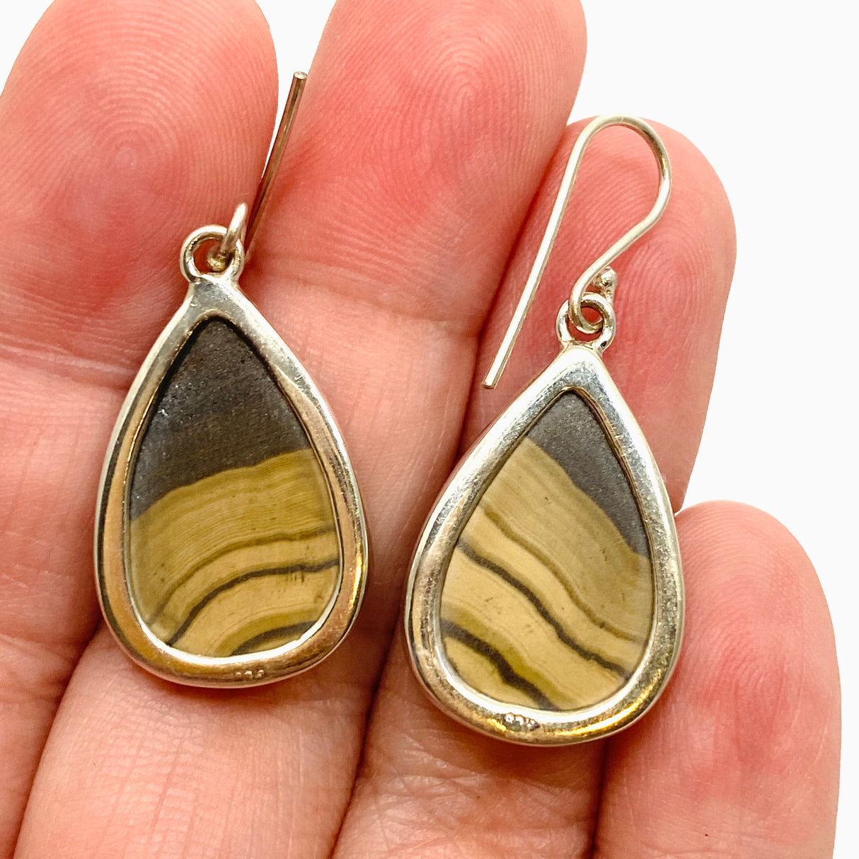 Schalenblende Teardrop Cabochon Earrings KEGJ1561