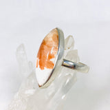 Scolecite Marquise Ring s.11 SSGJ-66 - Nature's Magick