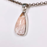 Scolecite teardrop pendant KPGJ3809