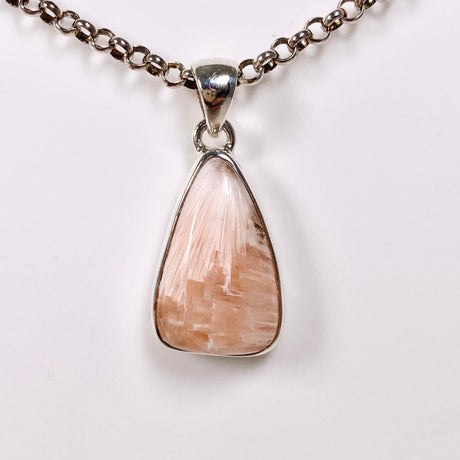 Scolecite teardrop pendant KPGJ3810