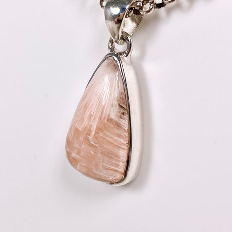 Scolecite teardrop pendant KPGJ3810